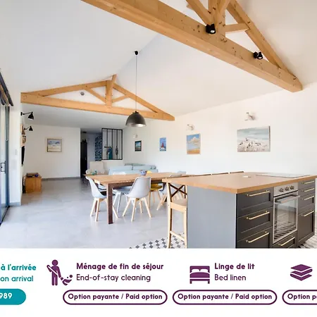 Les Conches, Maison Neuve Pour 8 * Longeville-sur-Mer